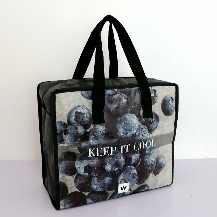 Borsa termica con logo stampato completo