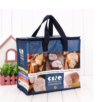 Mantieni il cibo fresco borsa termica in tessuto PP