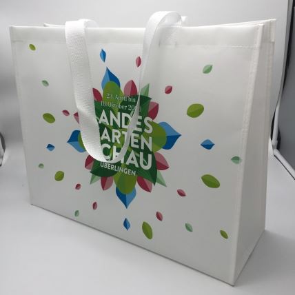 Borsa ecologica laminata in tessuto non tessuto