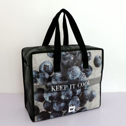 Borsa termica con logo stampato completo