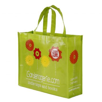 Tote Bag in tessuto non tessuto con stampa logo