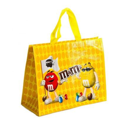 Borsa tote riutilizzabile in tessuto PP