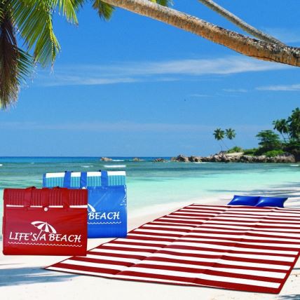 Tappetino da spiaggia in tessuto PP stampato riciclabile