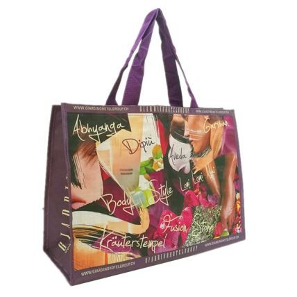 Borsa per la spesa in tessuto intrecciato Pp