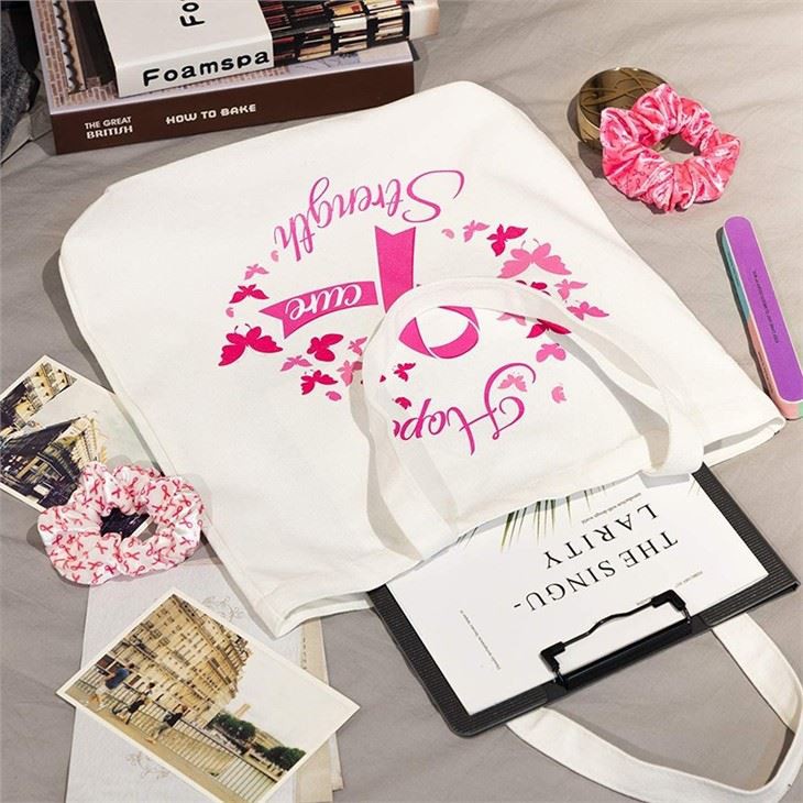 Foldable Organic Cotton Shopping Bag