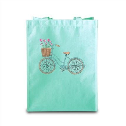 Elegante borsa tote in PET riciclata