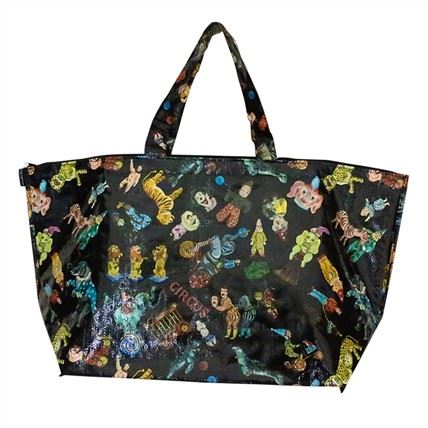 Bella borsa grande con cerniera per barche in tessuto PP
